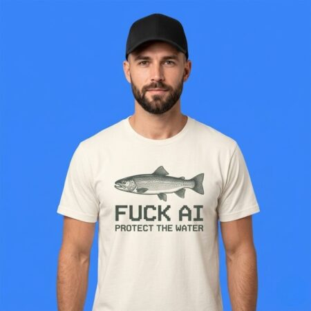 Fuck AI protect the water shirt statement tee