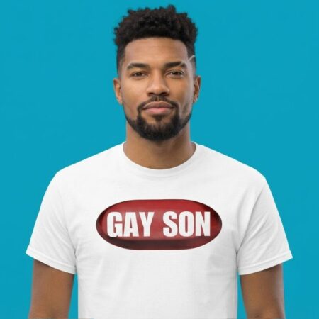Gay Son Shirt Funny Pride Graphic Tee, Sweater & Comfort Apparel