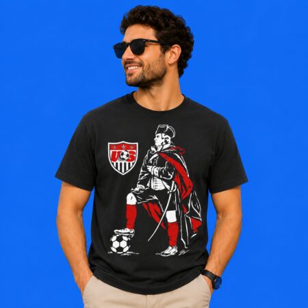 George Washington US Soccer Graphic Shirt
