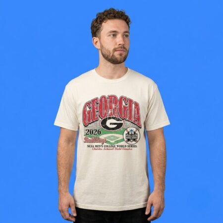 Georgia Bulldogs 2026 College World Series Bound Shirt