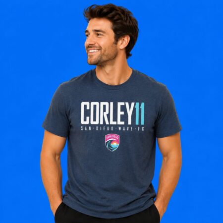 Gia Corley #11 San Diego Wave FC Name and Number T-Shirt