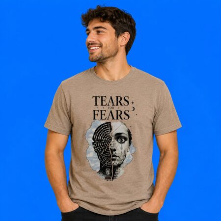Girl Tears For Fears Graphic Shirt Classic 80s New Wave Band Apparel