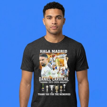 Hala Madrid Daniel Carvajal Thank You Memories Shirt