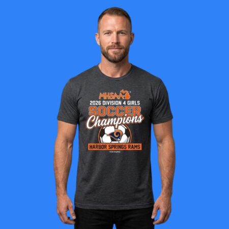 Harbor Springs Rams 2026 MHSAA Girls Soccer Champions Shirt