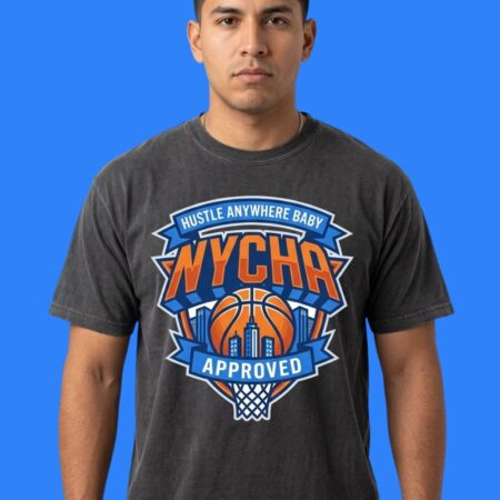 Hustle Anywhere NYCHA Approved Basketball Shirt