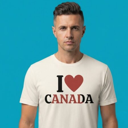 I Heart Canada Anal T-Shirt Edgy Vibe
