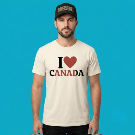 I Heart Canada Anal T-Shirt Edgy Vibe