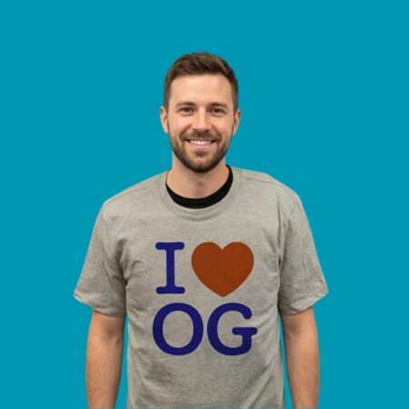 I Love OG Anunoby 8 New York Knicks 2-Sided Shirt