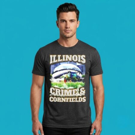 Illinois Crime And Cornfields Chicago T-Shirt