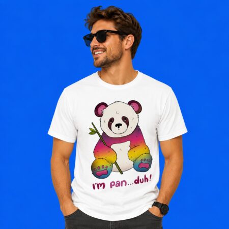 I'm Pan-Duh Pride Panda Graphic Shirt