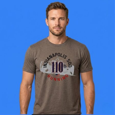 Indy 500 America 110th Running Commemorative Graphic Print Tee