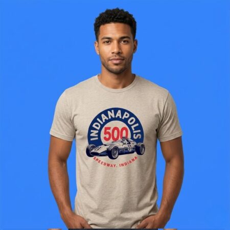 Indy 500 Speedway Indiana Grand Prix Bern 1954 Vintage Tee