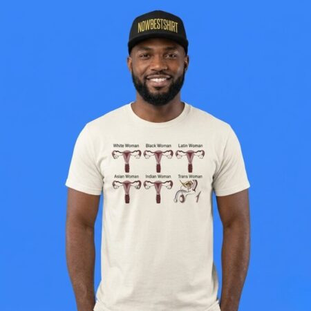 Intersectionality White Black Latin Asian Trans Woman Shirt