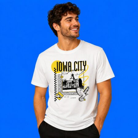 Iowa City Of Literature Graphic Shirt
