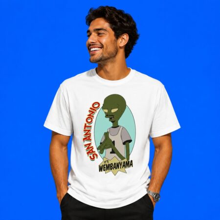 It's Wembanyama Alien San Antonio Basketball Shirt