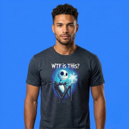 Jack Skellington snowflake wtf is this shirt