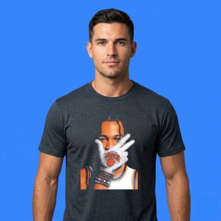 Jalen Brunson Burner On Wrist Drake Shirt