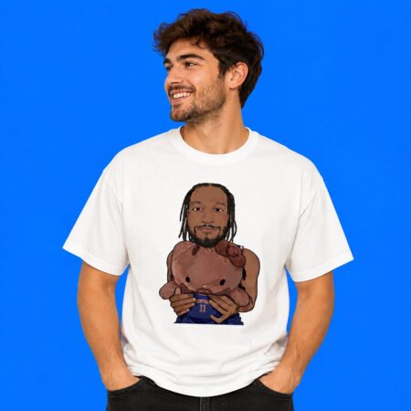 Jalen Brunson Hello Kitty Cartoon Shirt Cute Kawaii NY Basketball Tee