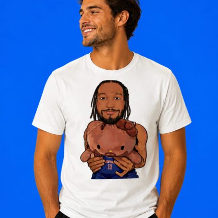 Jalen Brunson Hello Kitty Cartoon Tee
