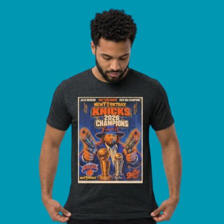 Jalen Brunson New York Knicks 2026 NBA Champions T-Shirt