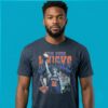 Jalen Brunson New York Knicks Statue Of Liberty Skyline Shirt