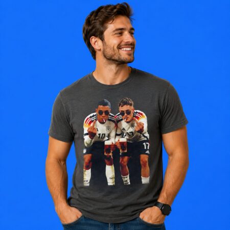 Jamal Musiala and Florian Wirtz Liverpool tee