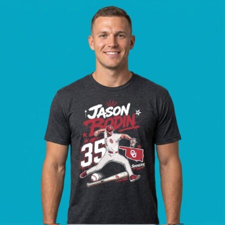 Jason Bodin 35 Sooners Baseball Graf