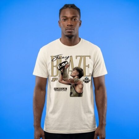 Joey Blaze Purdue NCAA Wrestling Signature Shirt