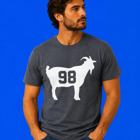 Jordy Frahm 98 Goat Nebraska Cornhuskers Softball Shirt