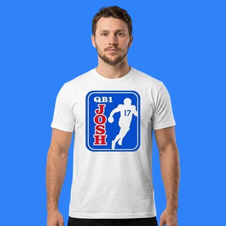 Josh Allen Buffalo Bills Number 17 QB1 Shirt
