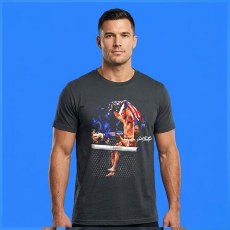 Justin Ray Gaethje UFC 250 Freedom Signature Shirt MMA BMF Fighter Apparel