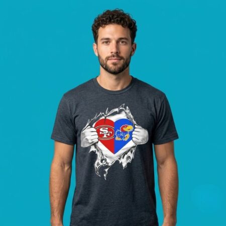 Kansas Jayhawks SF 49ers Scratch Tee