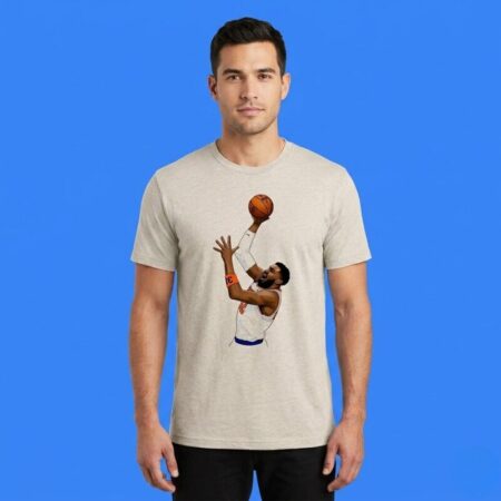 Karl-Anthony Towns New York Knicks Jump Shot Shirt