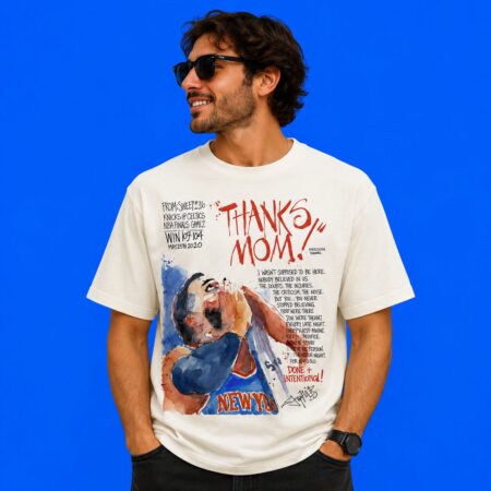 Karl-Anthony Towns Thanks Mom NBA Finals shirt