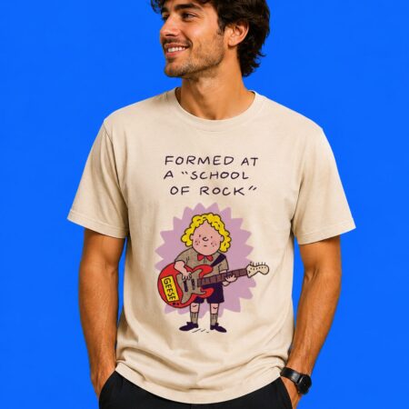 Kid Formed At A School Of Rock Shirt