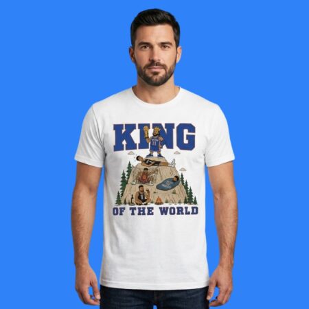 King Of The World Jalen Brunson Knicks Shirt