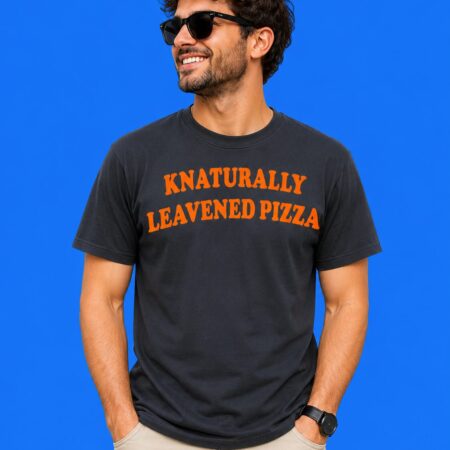 Knaturally Leavened Pizza Basketball Parody Shirt