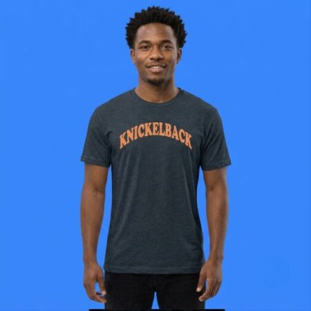 Knickelback New York Knicks Basketball Team Logo Graphic Tee
