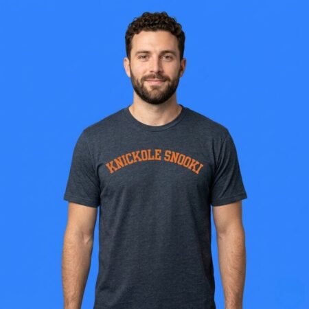 Knickole Snooki Stevie Knicks Parody Style Artistic Graphic Shirt