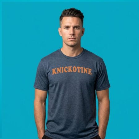 Knickotine Stevie Knicks Parody Tee