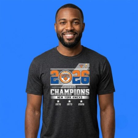 Knicks 3-Time World Champions Players Roster Shirt