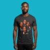 Knicks Big Head Signatures Comic Tee