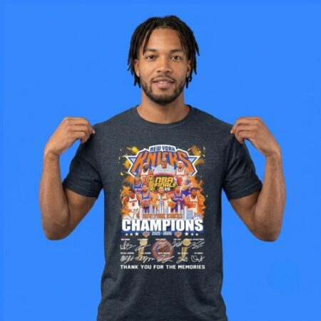 Knicks Finals Champions Autographed Roster Shirt