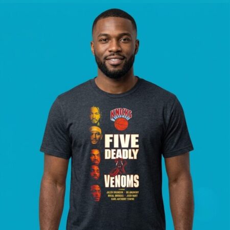 Knicks Five Deadly Venoms Basketball Tee