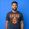 Knicks In 5 NBA Finals 2026 Championship Victory Graphic Shirt