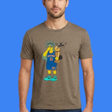 Knicks Jalen Brunson x Lisa Simpson Liberty Shirt