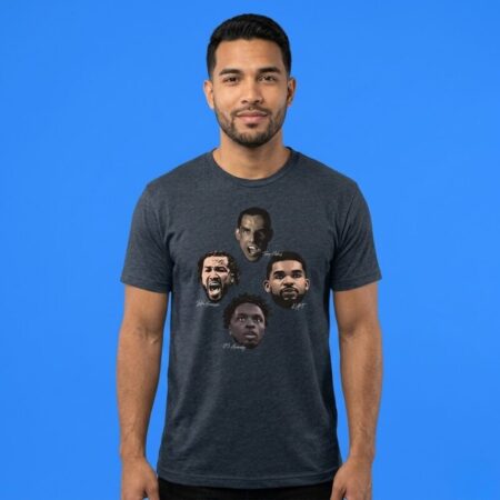 Knicks KAT Brunson Anunoby NBA Finals 2026 Champs Tee
