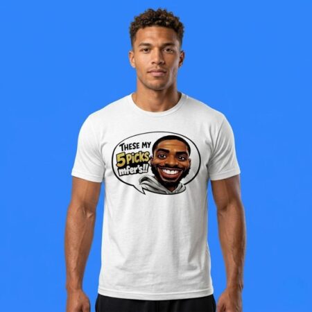 Knicks Mikal Bridges These My MF-ing Picks Graphic Shirt