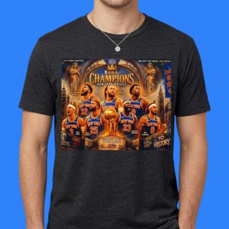Knicks NBA 2026 Glory To The Garden Shirt