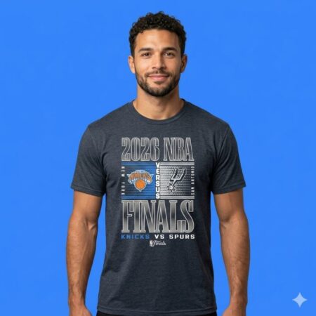 Knicks vs Spurs 2026 NBA Finals Battlegrounds Shirt